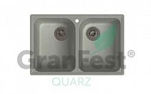Мойка для кухни GranFest Quarz GF-QUARZ (Z15) серый