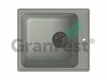 Мойка для кухни GranFest Quarz GF-QUARZ (Z17) серый
