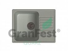 Мойка для кухни GranFest Quarz GF-QUARZ (Z13) серый