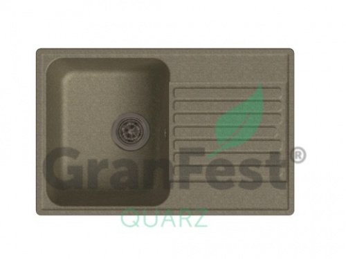 Мойка для кухни GranFest Quarz GF-QUARZ (Z78) песок