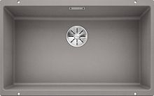 Мойка для кухни Blanco Subline 700-U алюметаллик, отводная арматура InFino®