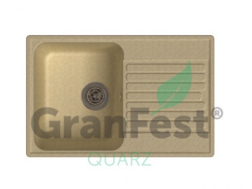 Мойка для кухни GranFest Quarz GF-QUARZ (Z78) бежевый